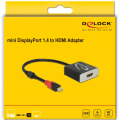 delock 65302 active mini displayport 14 to hdmi adapter 4k 60 hz hdr extra photo 1
