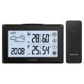 sencor sws 2850 color weather station with wireless temperature and humidity sensor extra photo 1