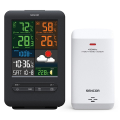 sencor sws 7300 weather station with wireless sensor extra photo 1