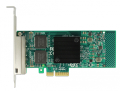 delock 89946 pci express x4 card 4 x rj45 gigabit lan i350 extra photo 1