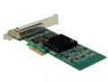 delock 89946 pci express x4 card 4 x rj45 gigabit lan i350 extra photo 2