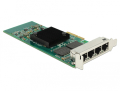 delock 89946 pci express x4 card 4 x rj45 gigabit lan i350 extra photo 3