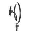 logilink aa0152 smartphone ring light tripod with remote shutter height adjust 25 cm extra photo 1