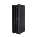 lanberg free standing rack 19 42u 800x800mm flat pack black with glass door lcd extra photo 4