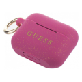 guess silicone case for airpods pro fuchsia guacapsilglfu extra photo 1