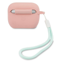 guess silicone case vintage for apple airpods pro pink guacaplsvspg extra photo 1
