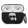 karl lagerfeld tpu cover head for apple airpods pro black klacapsilglbk extra photo 1