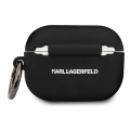 karl lagerfeld tpu cover head for apple airpods pro black klacapsilglbk extra photo 2