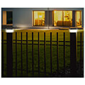 greenblue gb127 solar fence lamp led 80x80mm extra photo 2