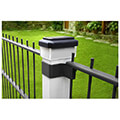 greenblue gb127 solar fence lamp led 80x80mm extra photo 3