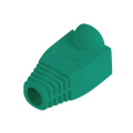 lanberg strain relief rj45 boot cap green 100 pack extra photo 1