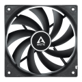 fan arctic f12 pwm pst 120 mm pwm fan with cable splitter black extra photo 1
