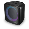 kai abts s6 portable speaker bluetooth karaoke usb tws led micro sd aux in aux out mic 20w extra photo 2