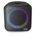 kai abts s6 portable speaker bluetooth karaoke usb tws led micro sd aux in aux out mic 20w extra photo 3