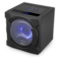 akai abts k6 portable speaker bluetooth karaoke usb led micro sd aux in aux out mic 30 w extra photo 2