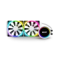 nzxt kraken x53 rgb water cooling white 240mm illuminated fans and pump extra photo 3