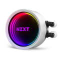 nzxt kraken x73 rgb water cooling white 360mm illuminated fans and pump extra photo 6