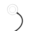logilink aa0150 led ring fill light for smartphone 85 cm black extra photo 4
