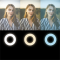 logilink aa0150 led ring fill light for smartphone 85 cm black extra photo 5