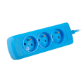 armac arcolor 3 3m 3x french outlets power strip blue extra photo 3