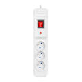 armac multi m3 5m 3x french outlets surge protector me diakopti grey extra photo 1