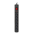armac multi m6 3m 6x french outlets surge protector me diakopti black extra photo 1