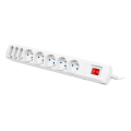 armac r8 3m 5x french outlets 3x europlug outlets surge protector me diakopti grey extra photo 3