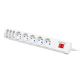 armac r8 5m 5x french outlets 3x europlug outlets surge protector me diakopti grey extra photo 3