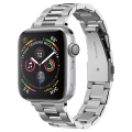 spigen modern fit band for apple watch 4 5 6 7 se 42 44 45 mm silver extra photo 1
