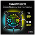 corsair cx 9010015 ww hydro x series xc7 rgb pro cpu water block 1700 1200 115x am5 am4 black extra photo 3