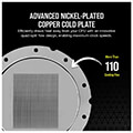 corsair cx 9010015 ww hydro x series xc7 rgb pro cpu water block 1700 1200 115x am5 am4 black extra photo 5