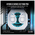 corsair cx 9010016 ww hydro x series xc7 rgb pro cpu water block 1700 1200 115x am5 am4 white extra photo 2