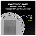 corsair cx 9010016 ww hydro x series xc7 rgb pro cpu water block 1700 1200 115x am5 am4 white extra photo 5