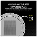 corsair cx 9010016 ww hydro x series xc7 rgb pro cpu water block 1700 1200 115x am5 am4 white extra photo 5