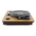 akai att 09 wood turntable with built in speakers extra photo 2