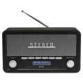 denver dab 18 fm dab retro bluetooth dark grey extra photo 1