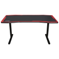 nitro concepts d16m gaming desk carbon red extra photo 1