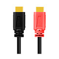 logilink chv0100 hdmi cable a m to a m 4k 60 hz amp black 10 m extra photo 1