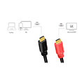 logilink chv0100 hdmi cable a m to a m 4k 60 hz amp black 10 m extra photo 2
