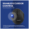 perixx peripro 801 bluetooth trackball mouse extra photo 5