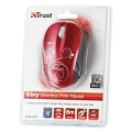 trust 17355 vivy wireless mini mouse red swirls extra photo 2