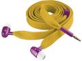 trust 19281 urban revolt in ear headset yellow purple extra photo 1