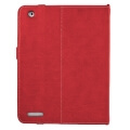 trust 19107 2in1 premium folio stand in ear headphone for ipad red white extra photo 3