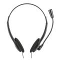 trust 21665 primo chat headset for pc and laptop black extra photo 1
