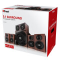 trust 21786 vigor 51 surround speaker system for pc brown extra photo 4