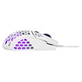 coolermaster mm711 16000dpi rgb gaming mouse glossy white extra photo 2