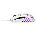 coolermaster mm711 16000dpi rgb gaming mouse glossy white extra photo 4