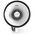 nedis meph200wt megaphone 25w detachable microphone white blue extra photo 1