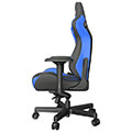 anda seat gaming chair ad12xl kaiser ii black blue extra photo 2