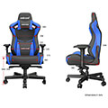 anda seat gaming chair ad12xl kaiser ii black blue extra photo 4